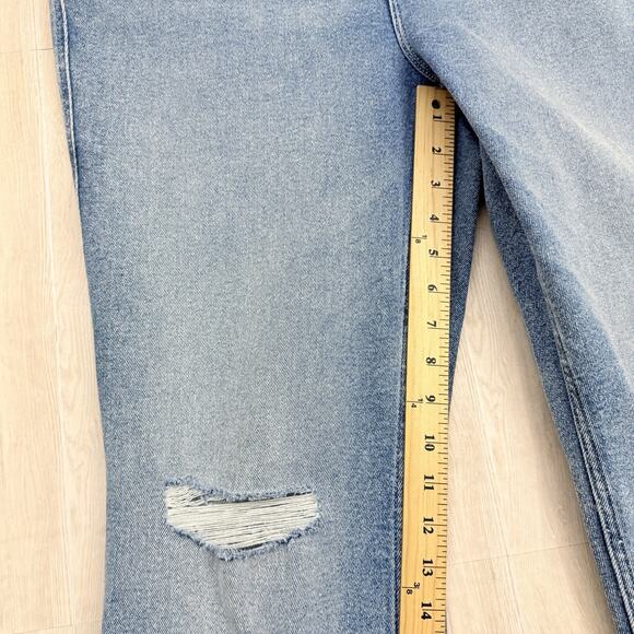 Good American Jeans Womens Size 16 Good Curve Straight High Rise Ankle Stretch - Picture 9 of 12